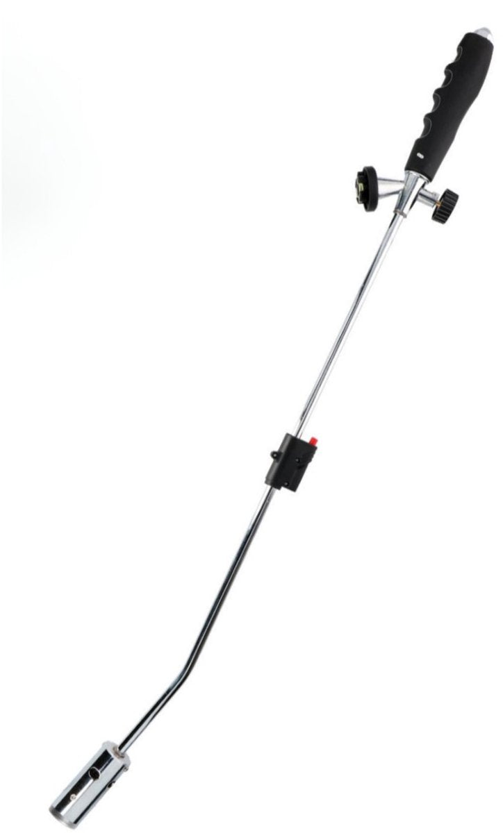 Kinzo onkruidbrander 80 cm - onkruidbrander gas met instelbare vlam - onkruidverwijderaars voor tegels en beton - onkruidverdelger draadloos - onkruid brander voor buiten