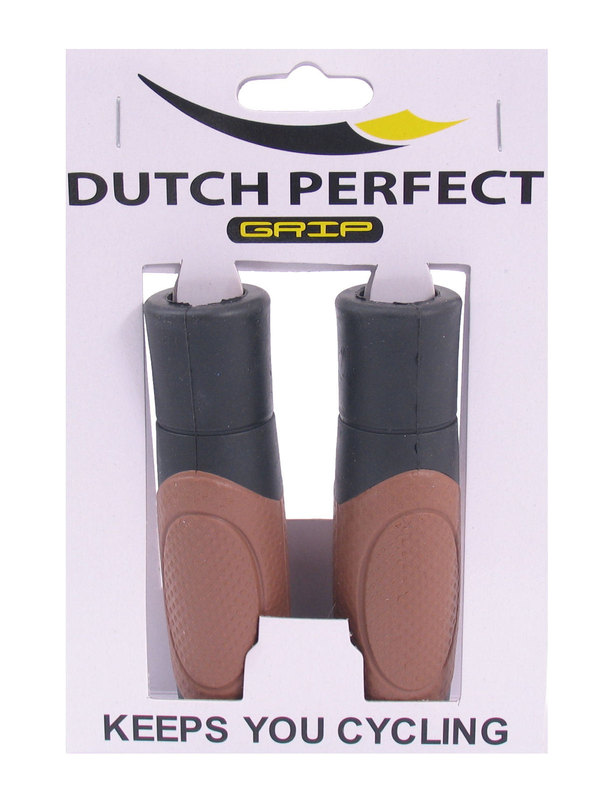 Dutchperfect Stevige rubberen fietsgreep, 80cm, zwart