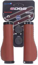 Edge Handvatset Leer incl Lockring camel brown135 135mm (winkelverpakking)