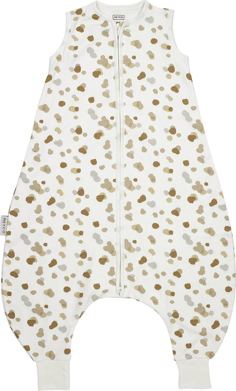 Meyco baby stains baby zomer slaapoverall jumper - sand - 80cm - 0.5 tog