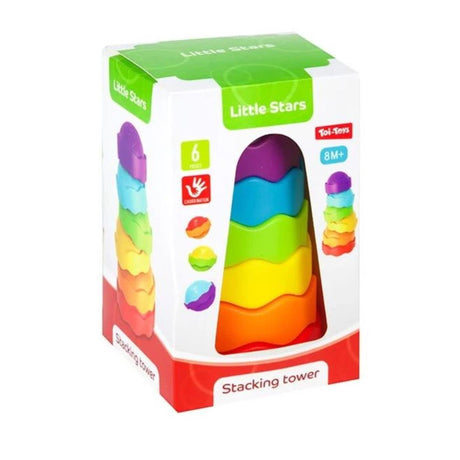 Toi-toys toi toys little stars baby stapeltoren cake 6-delig