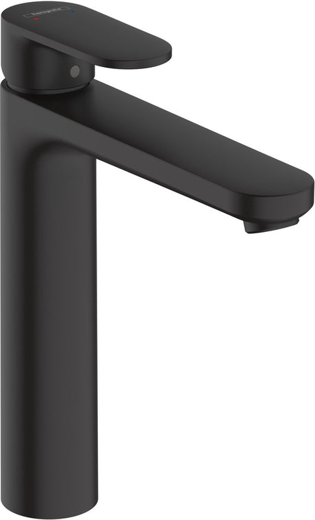 Hansgrohe vernis blend - wastafelmengkraan - ééngreeps bediening - zonder waste - 190mm maat - mat zwart