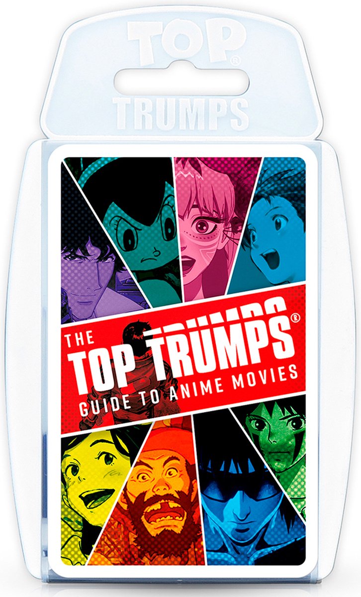 Winning moves guide to anime - speelkaarten - top trumps (engels)