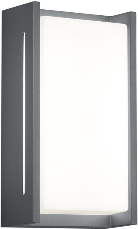 Trio indus - wandlamp - antraciet - incl. 2x smd 4 w - wandmontage - buitenverlichting - ip54