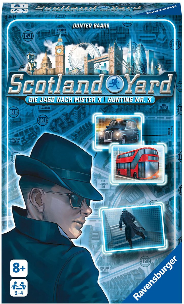 Ravensburger scotland yard 24 bordspel