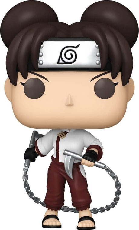 Funko naruto tenten vinyl figuur 1661 pop! meerkleurig pvc - anime, fan merch, tv-series