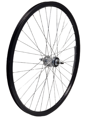 Kgs Achterwiel 28 inch (622) ryde velg zwart zwart velamos remnaaf