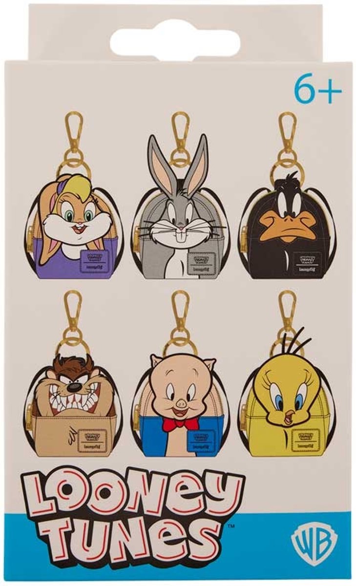 Funko lf wb looney tunes mystery mini backpack keychain char.