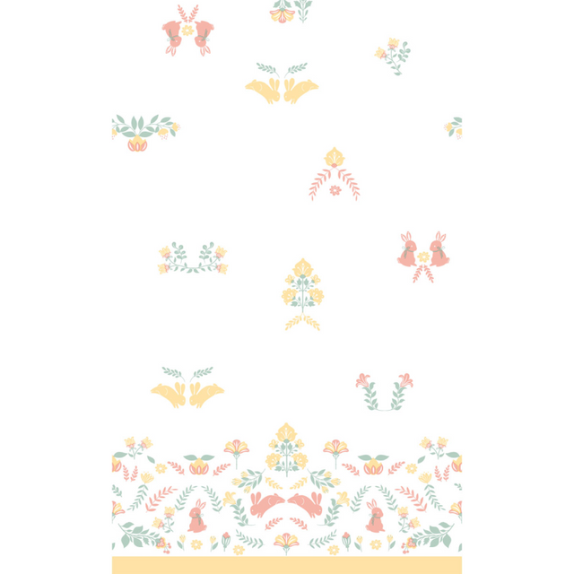 Duni cel tafellaken ornament easter 138x220cm
