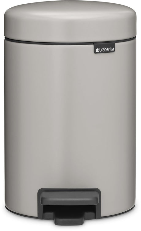 Brabantia newicon prullenbak - 12 liter - soft grey