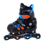 Alert inline skates maat 31-34 blauw oranje zwart