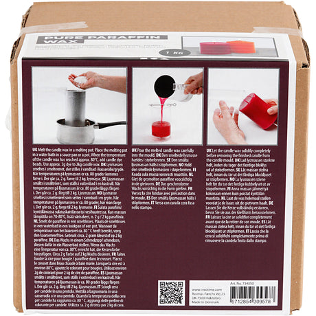 Creativ company https: www.cchobby.nl pure-paraffine-was-1-kg