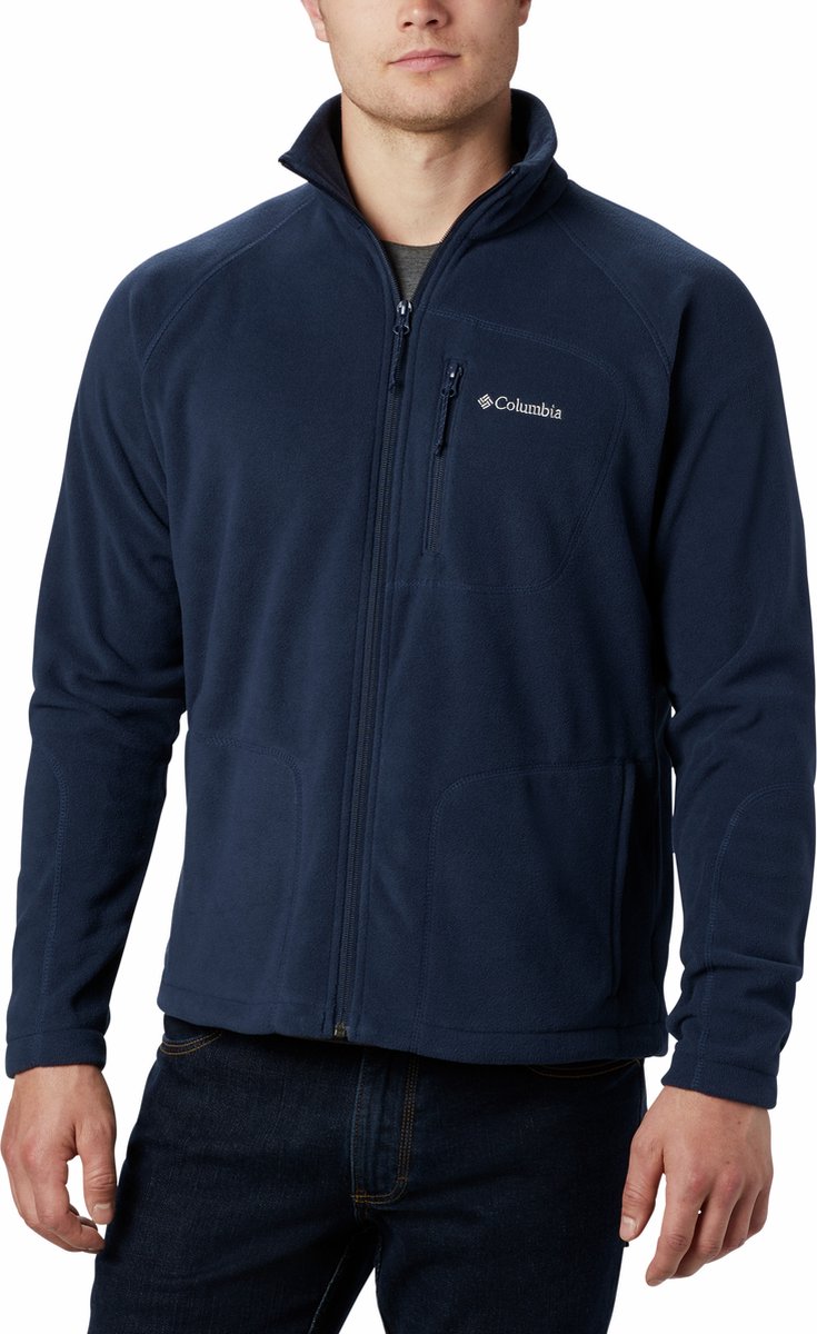Columbia fast trek™ ii full zip fleece trui - fleecetrui met volledige ritssluiting - fleece jas heren - blauw - maat xl