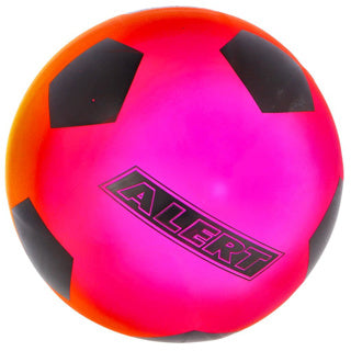 Alert sport voetbal regenboog (maat 5 200 gr) | 5 stuks