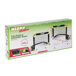Alert doel opvouwbaar set 2x 50x44x44cm