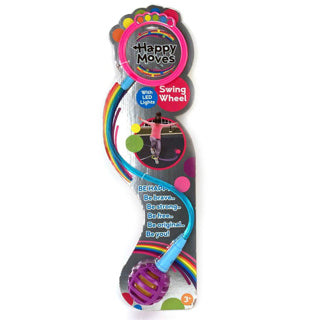 Happy moves swing wheel met led 2 assorti | 2 stuks
