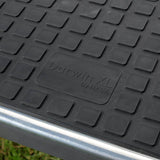 Darwin xl aluminium dubbele opstap met extra brede treden