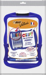Bic velleda whiteboard met 8 markers