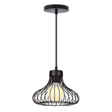 Homestyle pro mk013-b industriële hanglamp 23x20 cm zwart metaal
