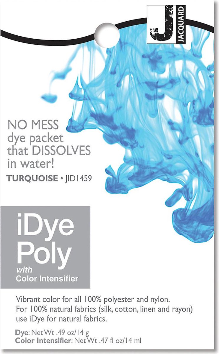 Jacquard idye poly 14 gr turquoise
