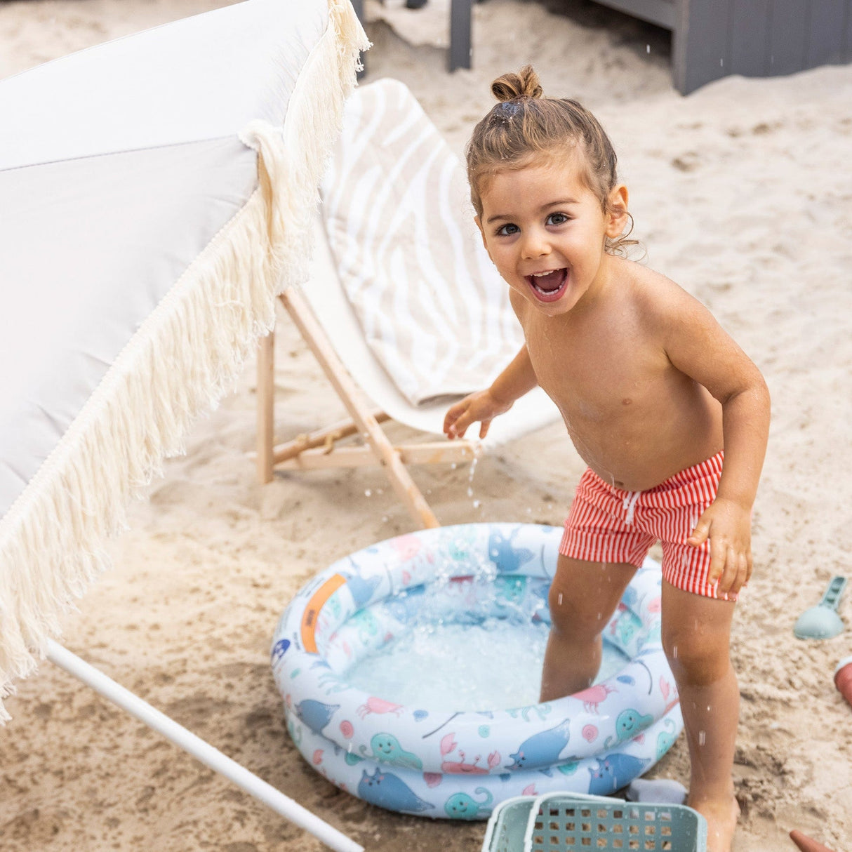 Marine magic | blauw baby zwembad ø 60 cm