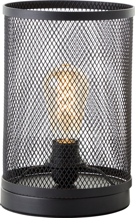 Brilliant maze - tafellamp - e27 max 1x60w - zwart