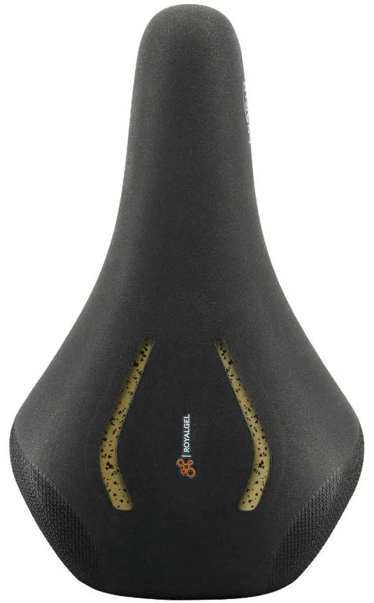Selle royal zadel lookin evo moderate stracciatella zwart
