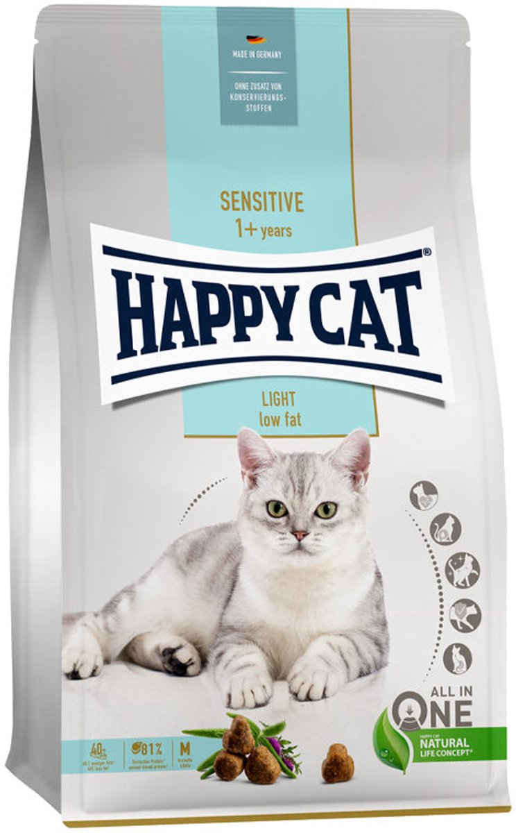 Happy cat care light kattenvoer - 10 kg
