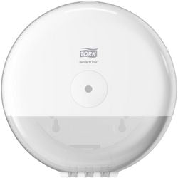 Toiletpapierdispenser tork elevation t9 kunststof afsluitbaar wit