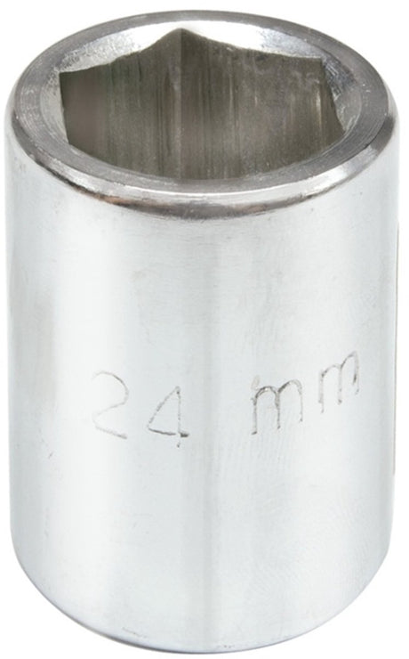 Vorel - zeskantig dopsleutel - kort - 38mm - staal