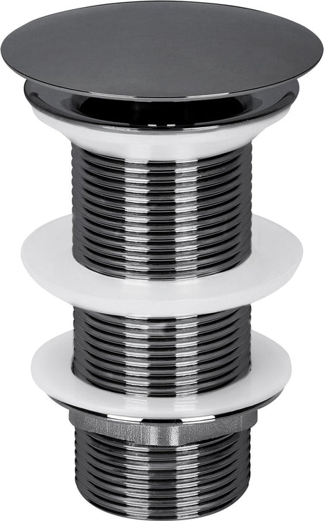 Differnz afvoerplug gun metal - always open mix match - maat: l - ã˜ 72 mm