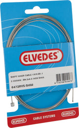 versnellingsbinnenkabel Shimano 2.25 m 1,1 mm 6472 zilver