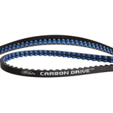 Gates cdx belt carbon drive 118 tands zwart blauw tandriem