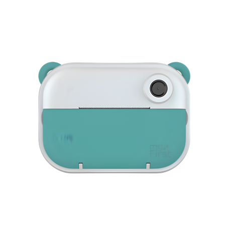 Myfirst camera insta wi blauwgroen + gratis wi thermal sticker kleur patroon