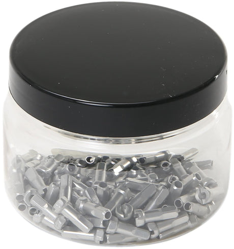 Sapim spaaknippel polyax spoke nipple polyax 12mm silver