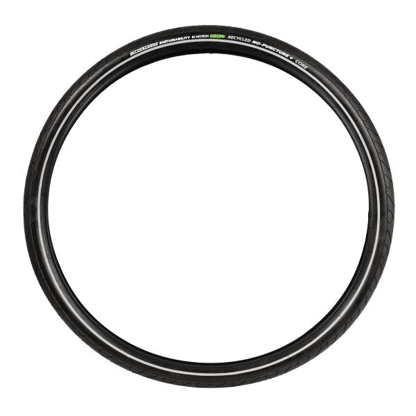 Urbanproof urban proof recycled 3 mm core band - 28 x 1 ,50 40-622 - zwart met reflectie