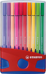 Stabilo pen 68 colorparade viltstiften in opbergdoos - 20dlg.