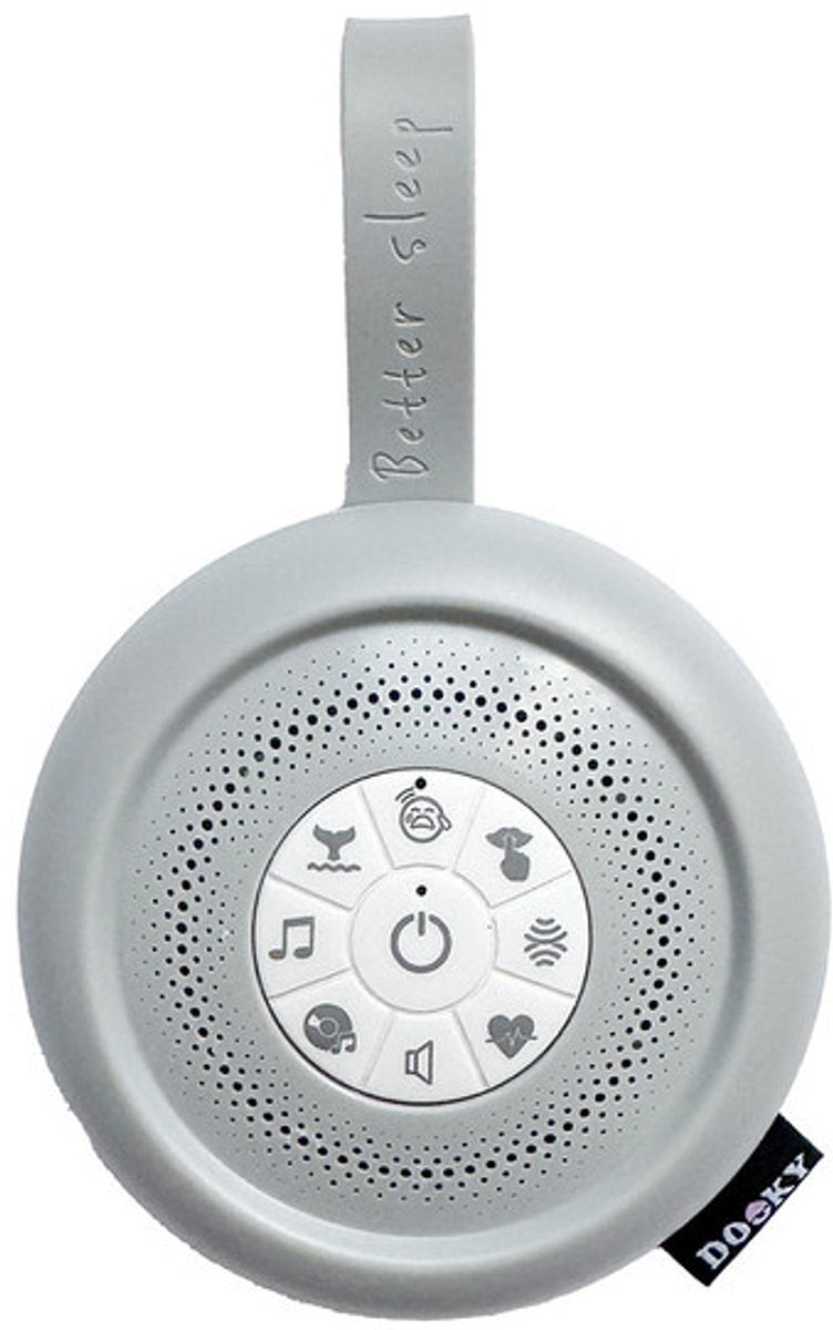 Dooky® dooky rechargable sound machine - muziekdoosje - grijs