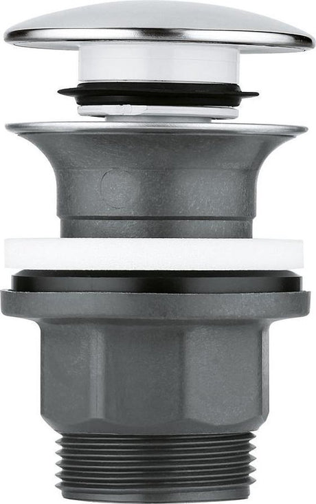 Grohe push open waste