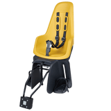 Bobike kinderzitje achter one maxi 1p eb-d met frame- en dragerbevestiging - mighty mustard