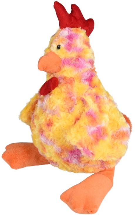Flamingo hs lorio pluche kip small geel 32cm