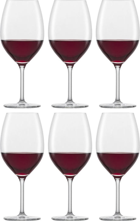 Schott zwiesel banquet bordeaux goblet 130 - 0.6ltr - set van 6