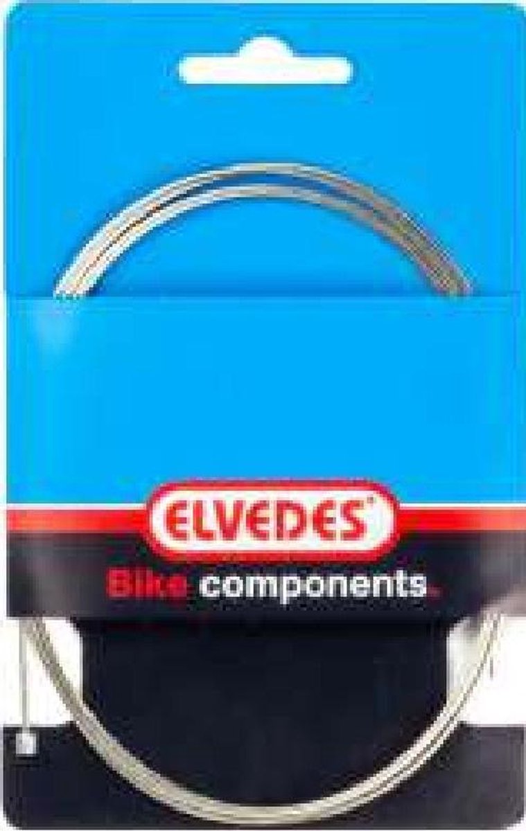 Schakel binnenkabel Elvedes 4000mm RVS Slick Ø1,1mm Shimano Sram N-nippel (op kaart)