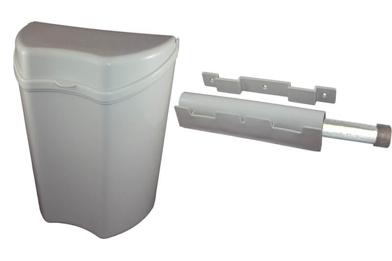 Torino afvalbak caravan en camper - 8l