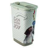 Rotho Rotho Cody Dog Pet Food Container 50L Cappuccino Zand