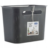 Rotho brisen opbergmand 26.2x18x21.1 cm 7l antraciet