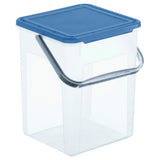 Rotho waspoederbox 9l horizon blauw transparant