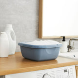 Rotho daily afwasteil 29x29x12 cm 5l horizon blauw