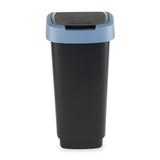 Rotho twist afvalbak 25l horizon blauw