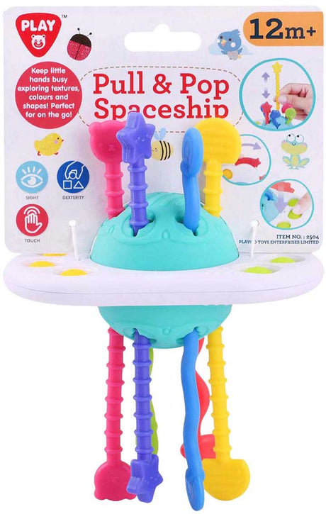 Playgo sensorische bal ruimteschip educatief speelgoed multi kleuren.